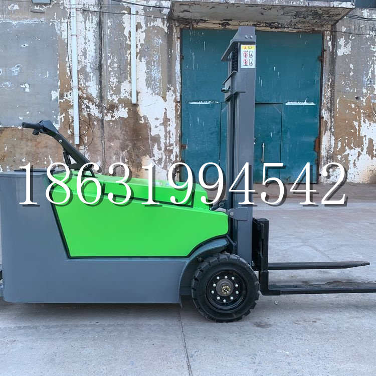 台江县小型电动叉车1吨2吨步行站驾式电瓶堆高充电装卸车液压升降车铲车